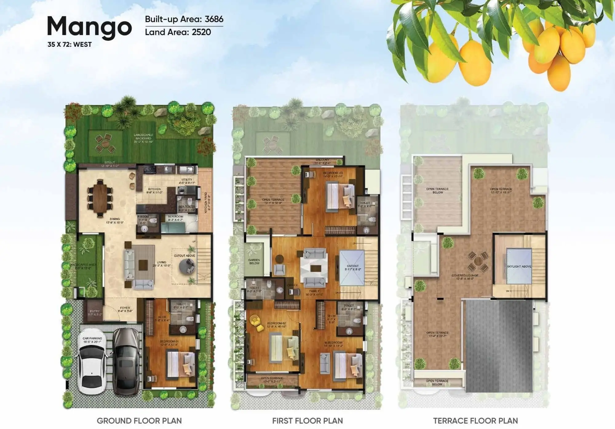 nvt symphony of orchards 4 bhk floor plan